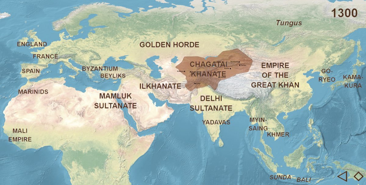 Chagatai Dynasty and Turkestan