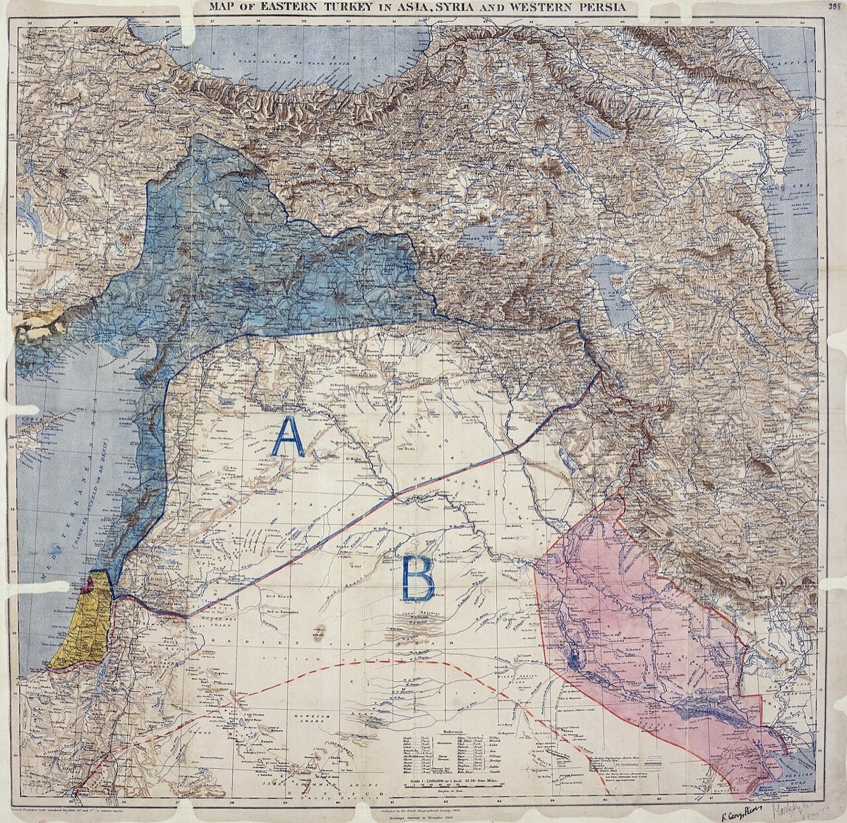 SEPERATION OF SYRIA FROM TURKEY