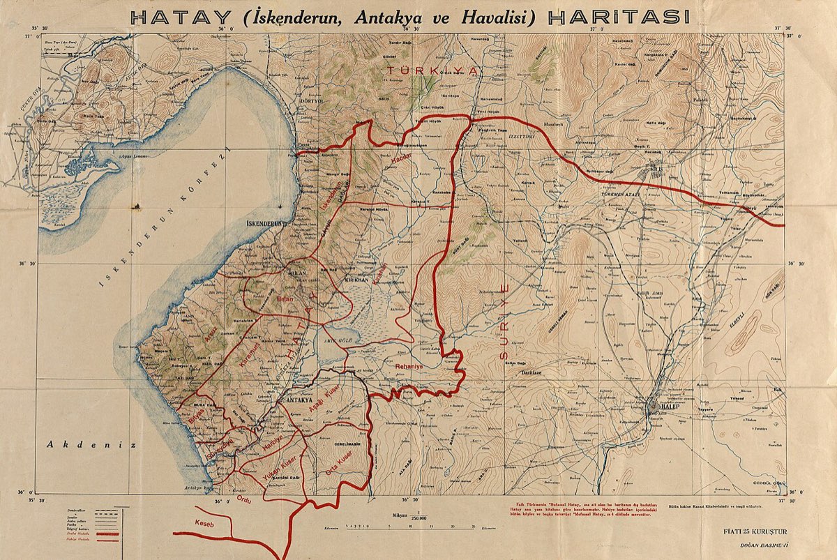 ANNEXATION OF HATAY INTO TURKEY